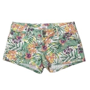 Y2K Women's Tropical Demin Shorts‎